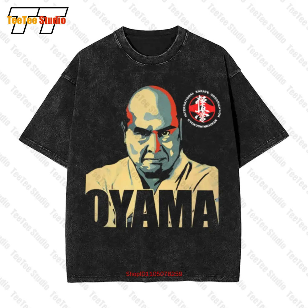 Master Masutatsu Mas Oyama Kyokushin Kai Karate Founder Dojo Oversized T-Shirt RWTX