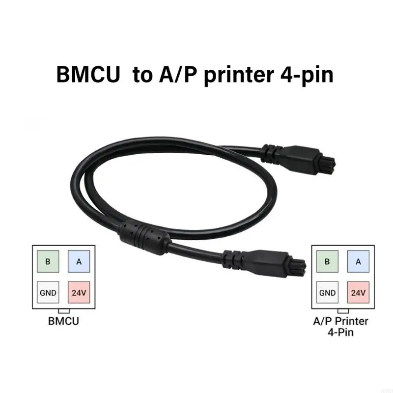 

4Pin Male to Male Printer Auto Feed BMCU Printer Multiple Color Module Transmission Connection Cable 50cm/100cm H8WD