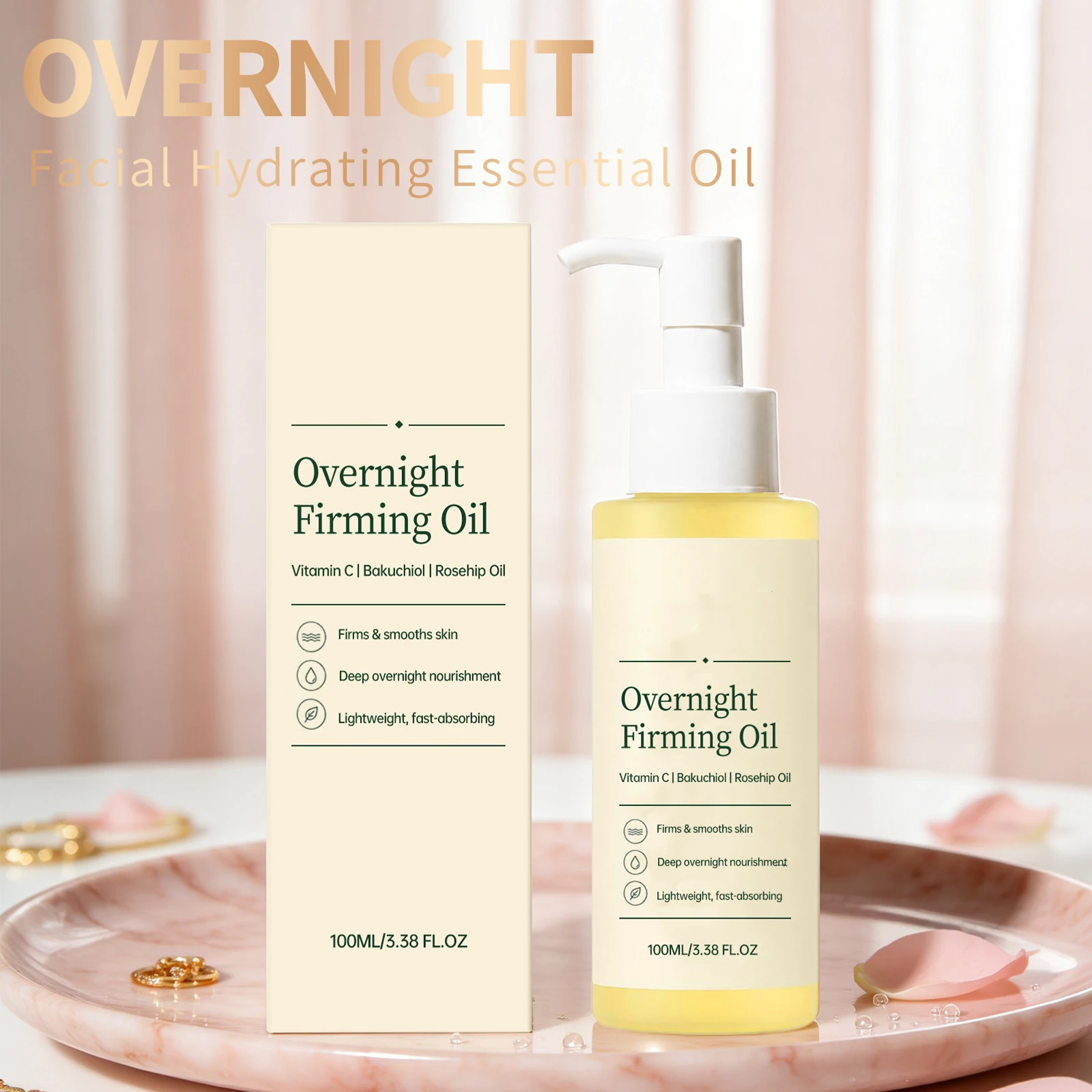 Skincare Glow Glowing - Hydraterende gezichtsolie die de huidtint langdurig