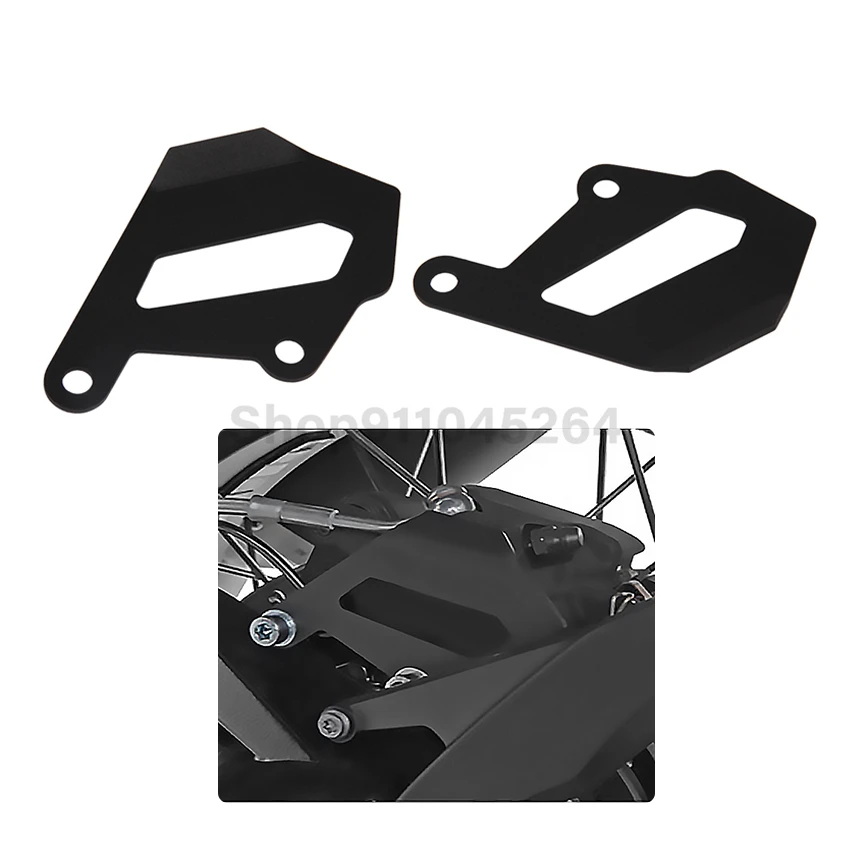 Motorcycle Accessories Rear Brake Pump Fluid Tank Reservoir Protection Guard Cover Protector For BMW R1200GS 2013-2019