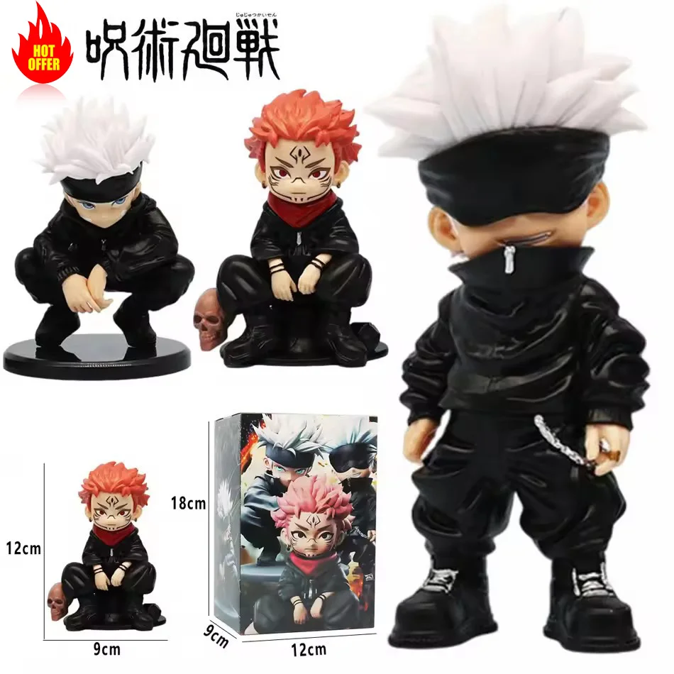 15 cm Jujutsu Kaisen Anime Action Figure Satoru Gojo Il Signore della Maledizione Sukuna Figurine Compleanno Natale Modello Bambola Giocattoli Regali