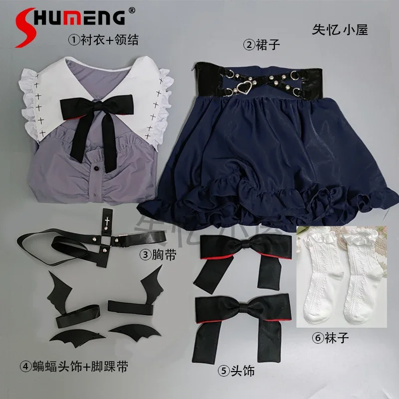 Cospaly Clothing Japanese JK Uniforms College Middle School Students Lolita Sailor Collar Top Amd Short Skirts Outfits for Women