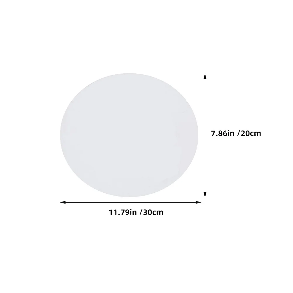 2 قطعة لوحة زيتية بيضاوية من القماش لوحات قطنية ذات سطح أملس صفائح قماش صغيرة لفن الرسم لوحة قماشية صغيرة