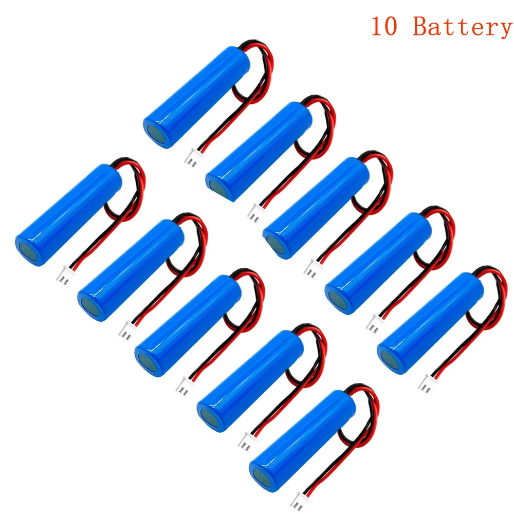 3.7V 18650 3800mAh Lithiumbatterij voor Zaklamp Bluetooth speaker Tondeuse Led Licht Speelgoedauto + PCB Bescherming Boord