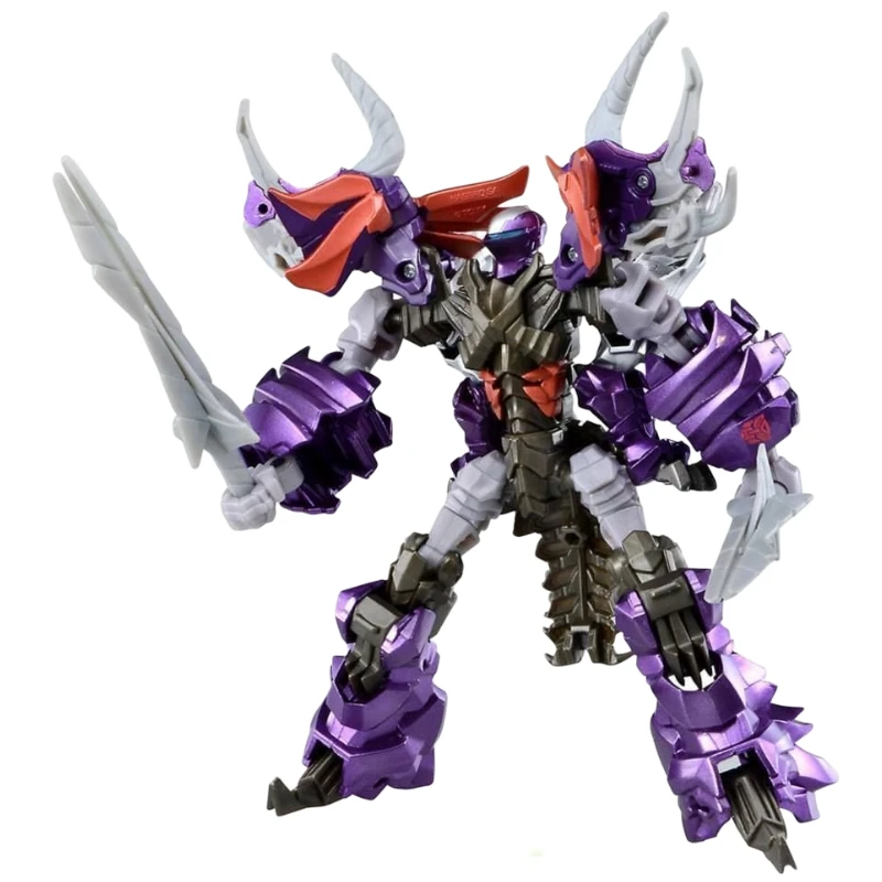 W magazynie Takara Tomy Transformers Movie 4 AOE AD Series AD-07 Iron Slag Figurki akcji Robot Figurki kolekcjonerskie Prezenty