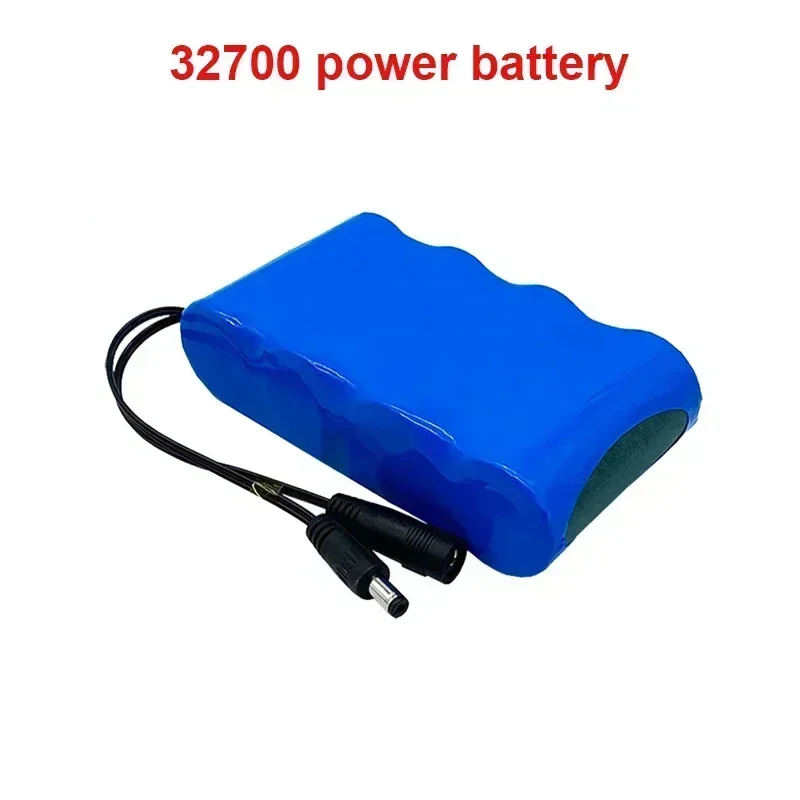 32700 12V LiFePO4 Power Lithium Battery Pack 12.8Ah 4S1P Built-in BMS 40A Balanced Electric Boat12V Uninterruptible Power Supply