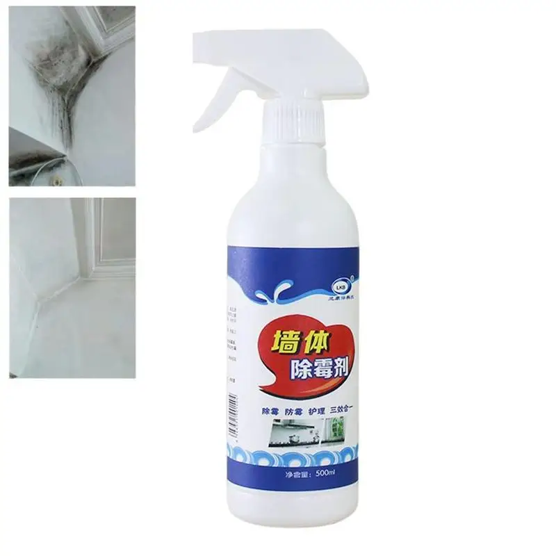 Anti mold Spray 500ml Household Mold Remover Spray Mildew Cleaning Agent Multifunctional Mold Remover For Tile Seams Toilet Sink