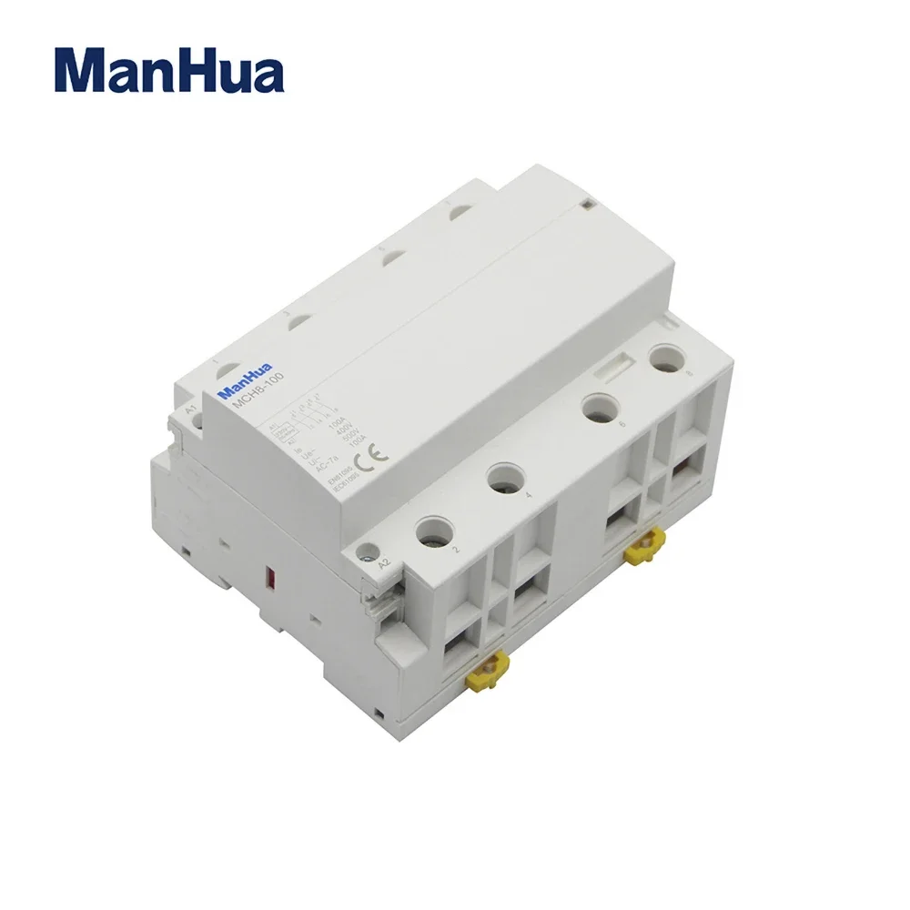 ManHua MCH8-100 400V 100A 4P AC Household Electric Contactor Elevator Modular Contactor