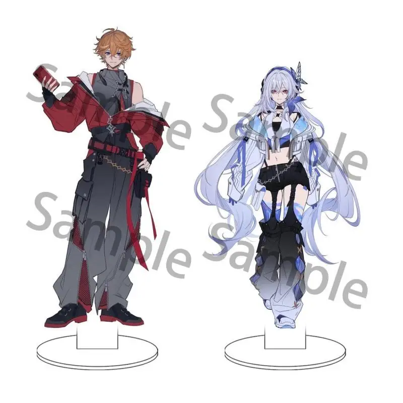 Genshin Impact Tartaglia Desktop Ornaments Skirk acrylic standee Boys educational toys Creative design of game characters Gift