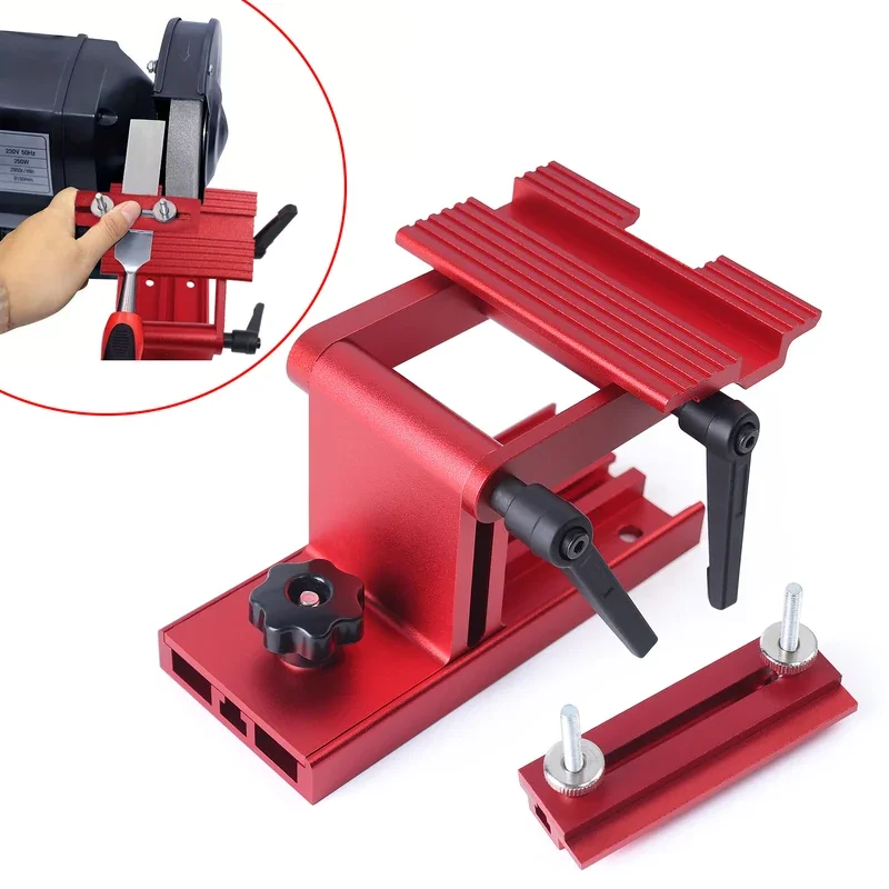 

1pc Adjustable Replacement Tool Sharpening Jig for 6/8 Inch Desktop Grinders and Sanders Knife Sharpener System Woodworking Tool