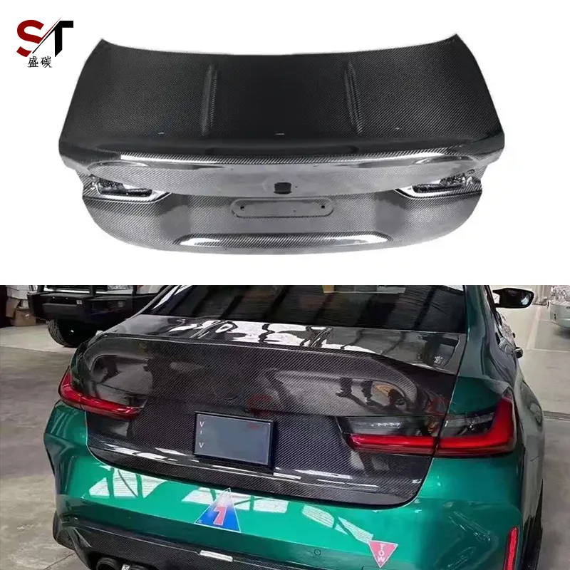 

Suitable for BM G80 G82G83 Dry Carbon Fiber CSL Tail Cover Trunk Replacement Accessories
