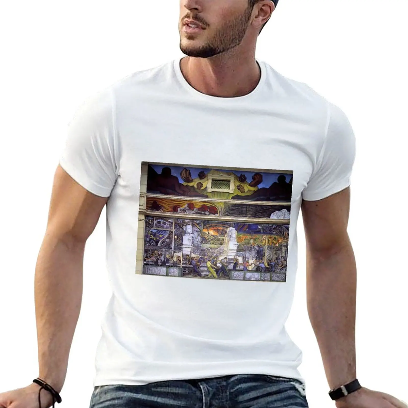 

Diego rivera famous paintings T-Shirt t shirt personalised g man t shirts for men T-Shirt