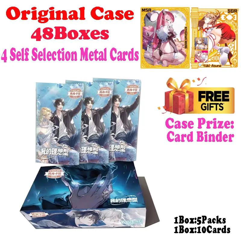 Newest Wholesale Husbando My Ideal Type Collection Card Cartoon Booster Box Luffy Sanji Nami TCG Popular Trading CCG