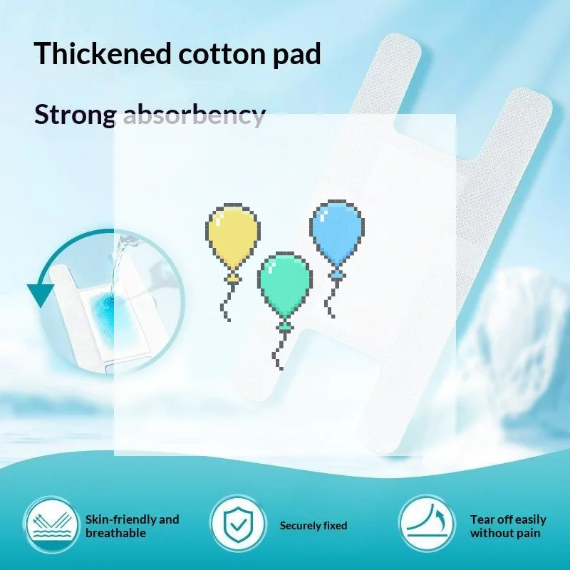 【K】1/10Pcs  Sterile Wound Dressing Breathable Non Woven Adhesive Wound Pad For Infusion Fixation First Aid Care
