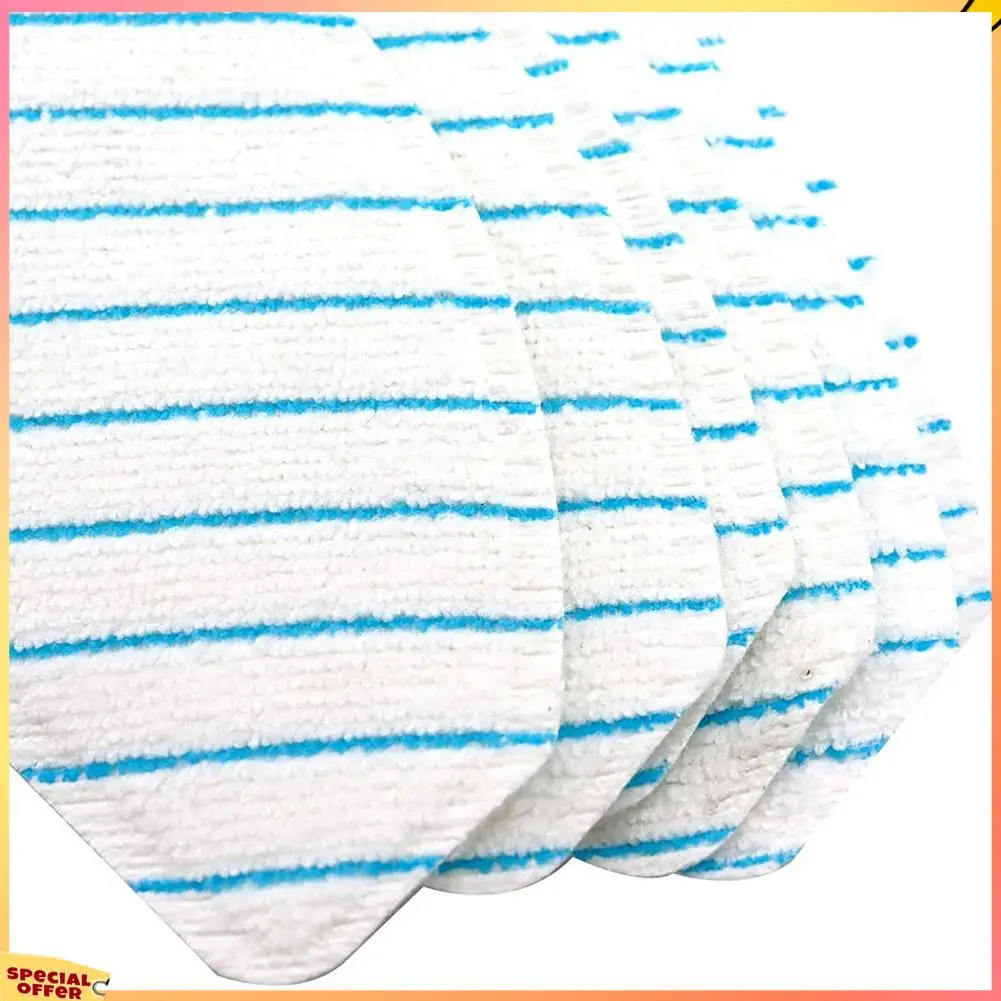 

ABFI 30Pcs Mop Cloths Pads For ECOVACS DEEBOT T10 / T10 Turbo / X1 Turbo Vacuum Cleaner, Strong Mop Pads