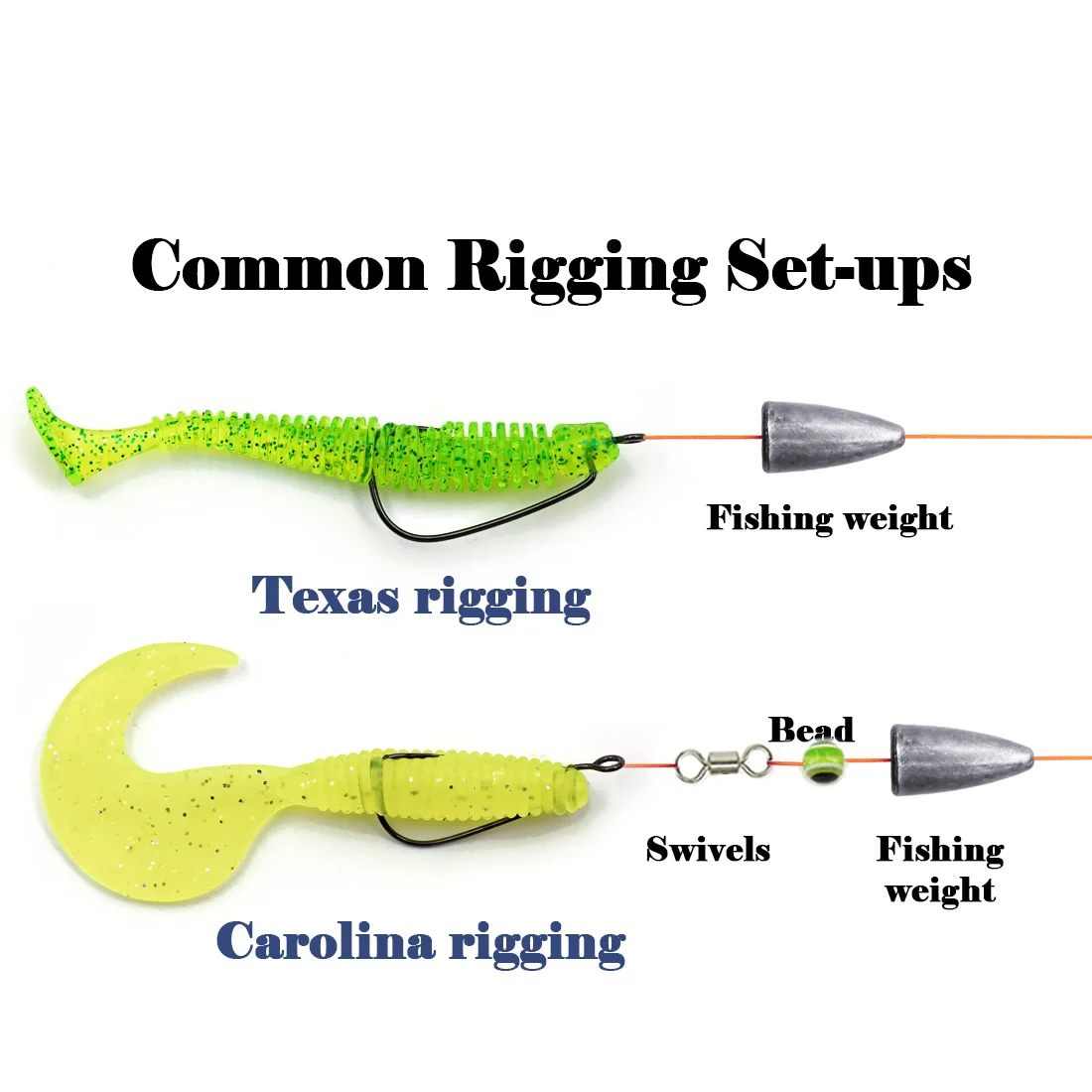 Haczyki FishTrip 50-100 szt. typu Worm Hook, haczyki Crank Hook do miękkich przynęt plastikowych, haczyki offsetowe z wąskim brzuchem do połowu okoni, haczyki Texas Rig — zdjęcie 5