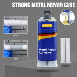 Strong Metal Repair Glue High Strength Cold Welding Glue Magic Plastic Repair Casting Adhesive Heat Resistance Bonding Sealant