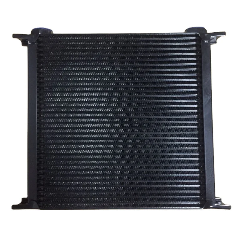 34 Rows Stacked Plate Oil Cooler for Engine with 330mm LengthSTOCK