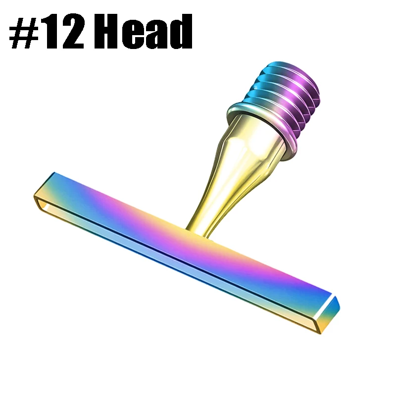 HOMFUN New 12/15 Diamond Painting Big Long Pen Tip, Thin Multifunctional Stainless Steel Threaded Tip Embroidery Nail Art - view 3