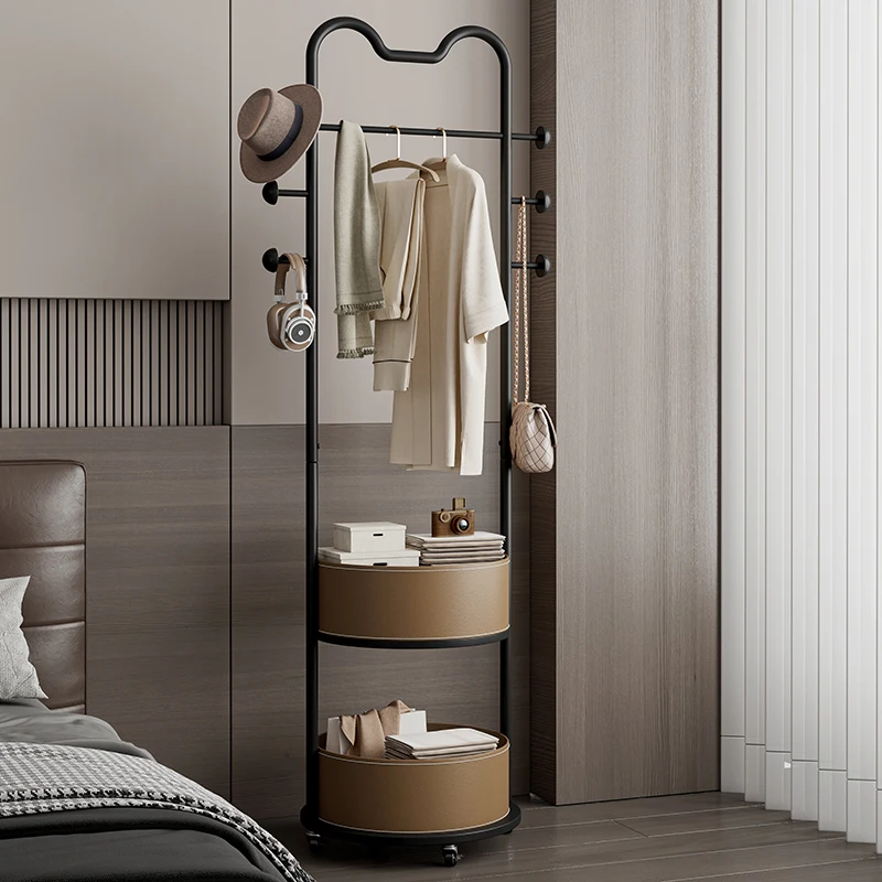

Storage Bedroom Coat Racks Balcony Minimalist Floor Vintage Coat Racks Modern Nordic Recibidor De Entrada Mueble Furniture