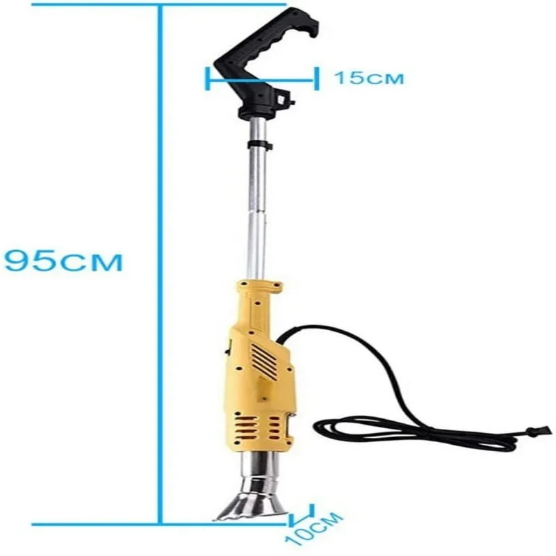 2000W Electric Thermal Weeder Lawnmower Hot Air Weed Killer Grass Flame Burner Outdoor Killer Tool Portable Garden