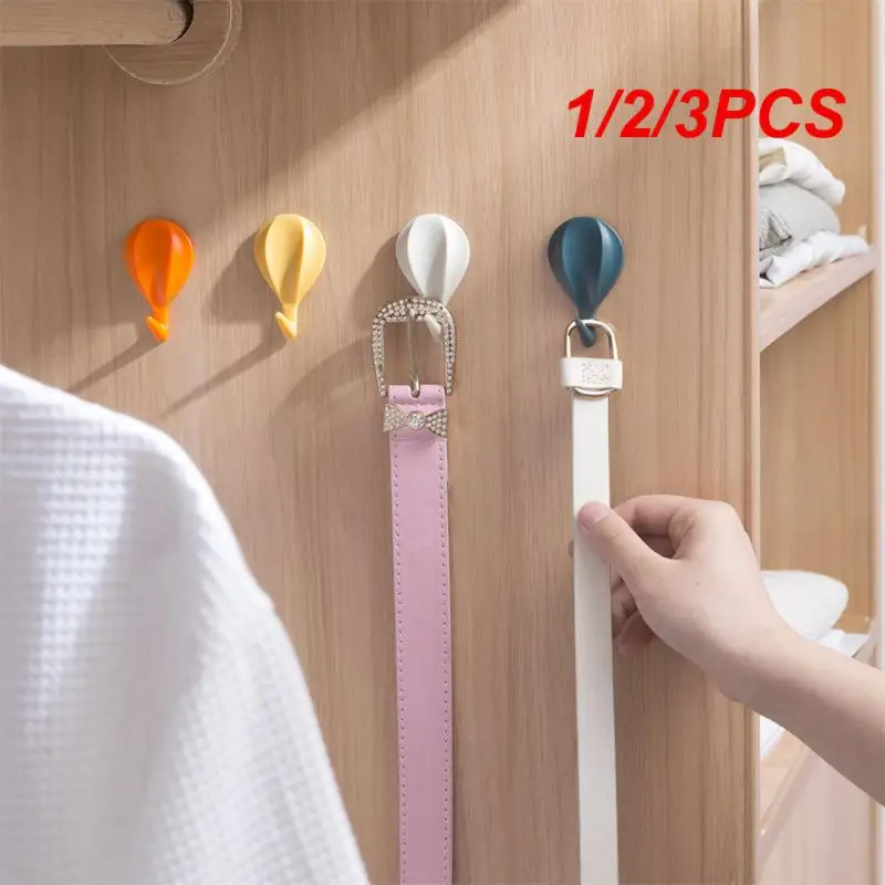 1/2/3PCS Home Decoration Hard And Smooth Material Abs Material Home Storage And Storage Organizer Bracket Imple And Durable