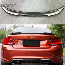 FOR BMW 2 Series F22 F87 M2 Coupe 2014 2015 2016 2017 2018-2021 CS Style Rear Trunk Spoiler Wing Lip Real carbon fiber