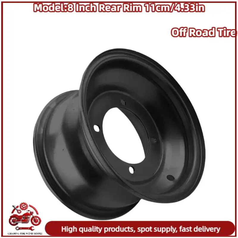 

8 Inch Rear Iron Rim 110mm For ATV UTV All-Terrain Tire For 18x9.5-8 255/55-8 Wheel Tire