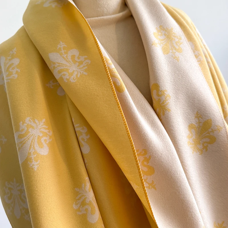 Eleganter Schal mit Paisley-Muster, Kaschmirimitat, weich, warm, vielseitiger Schal, kältebeständig, winddicht, Deckenschal für Herbst und Winter – Detail 23