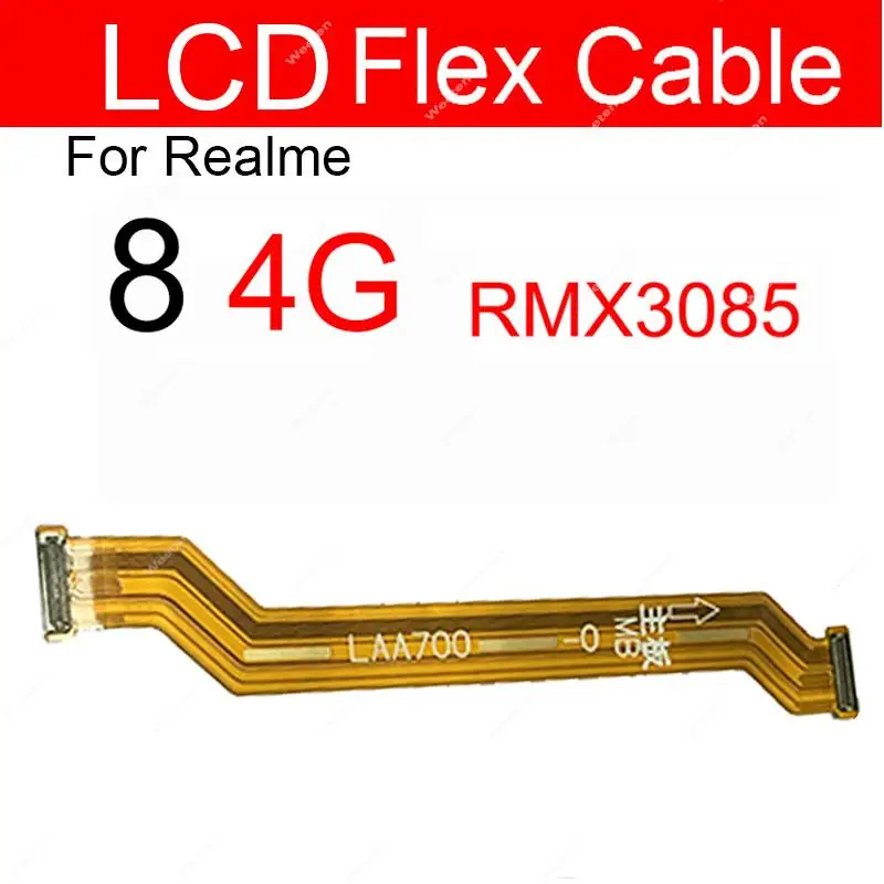 For Realme 8 8 Pro 8i 4G 5G LCD Mainboard Flex Cable LCD Display Screen Motherboard Connector Ribbon Parts