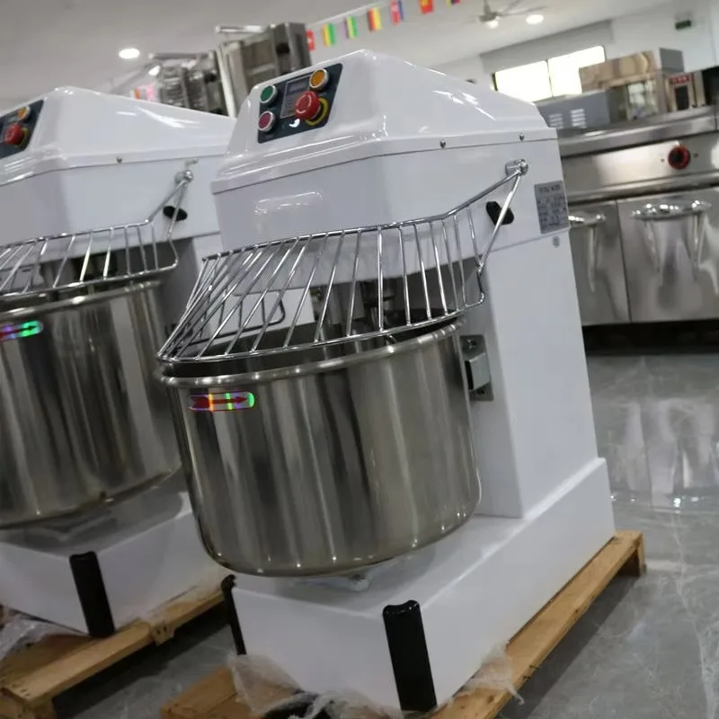 Commercial 25kg 30kg 50kg Electric Spiral Dough Mixer for Bakery Pizza Dough Mixer Customized
