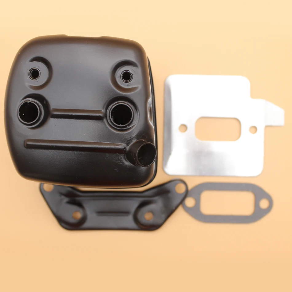 Support de silencieux d'échappement, Kit de bloc silencieux pour Husqvarna 362 365 371 372 385 390 Jonsered 2165 2171 tronçonneuse