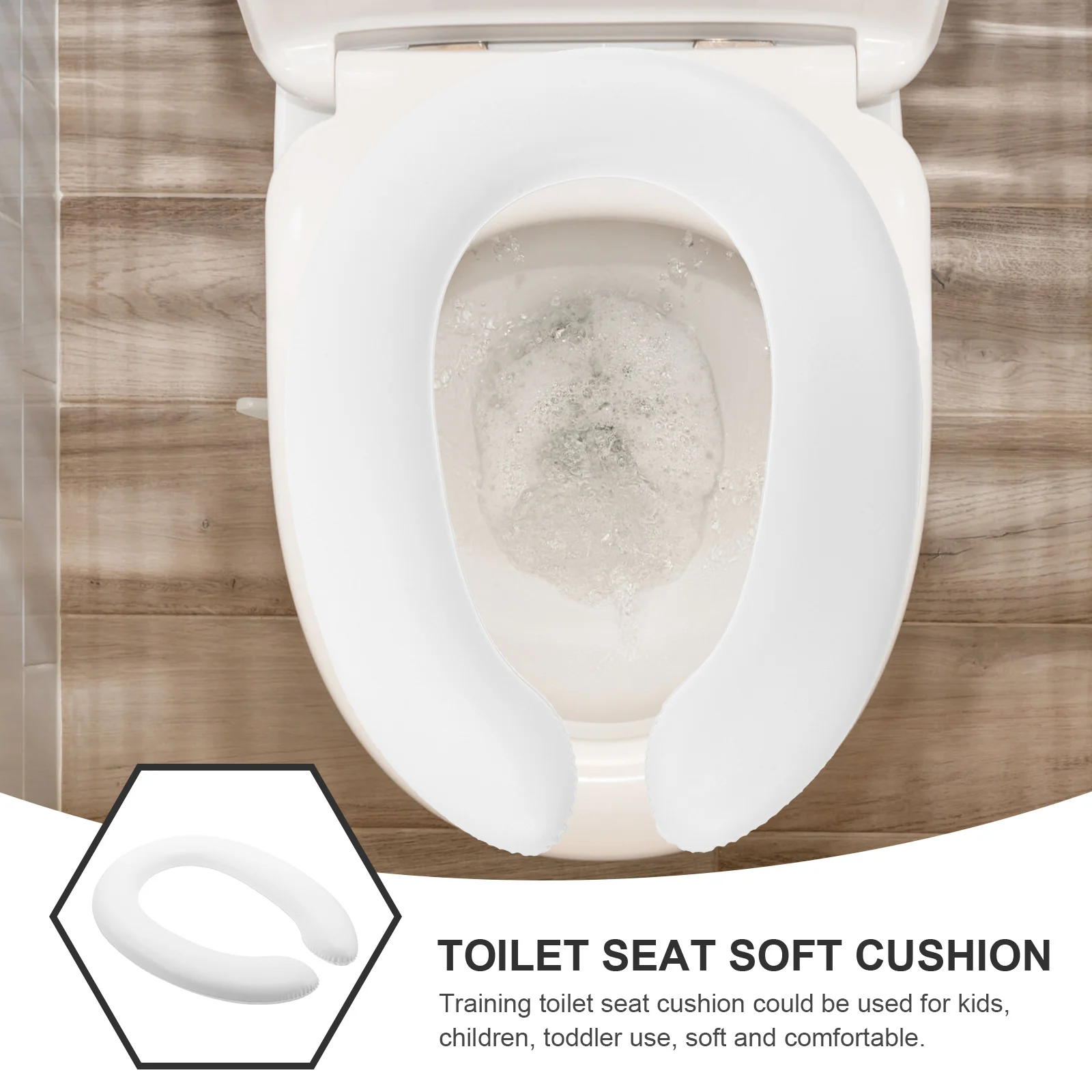 بو مقعد المرحاض وسادة مريحة للأطفال قعادة التدريب وسادة للمقعد مريحة السفر المنزل المرحاض ملحق قعادة التدريب الأولاد #5