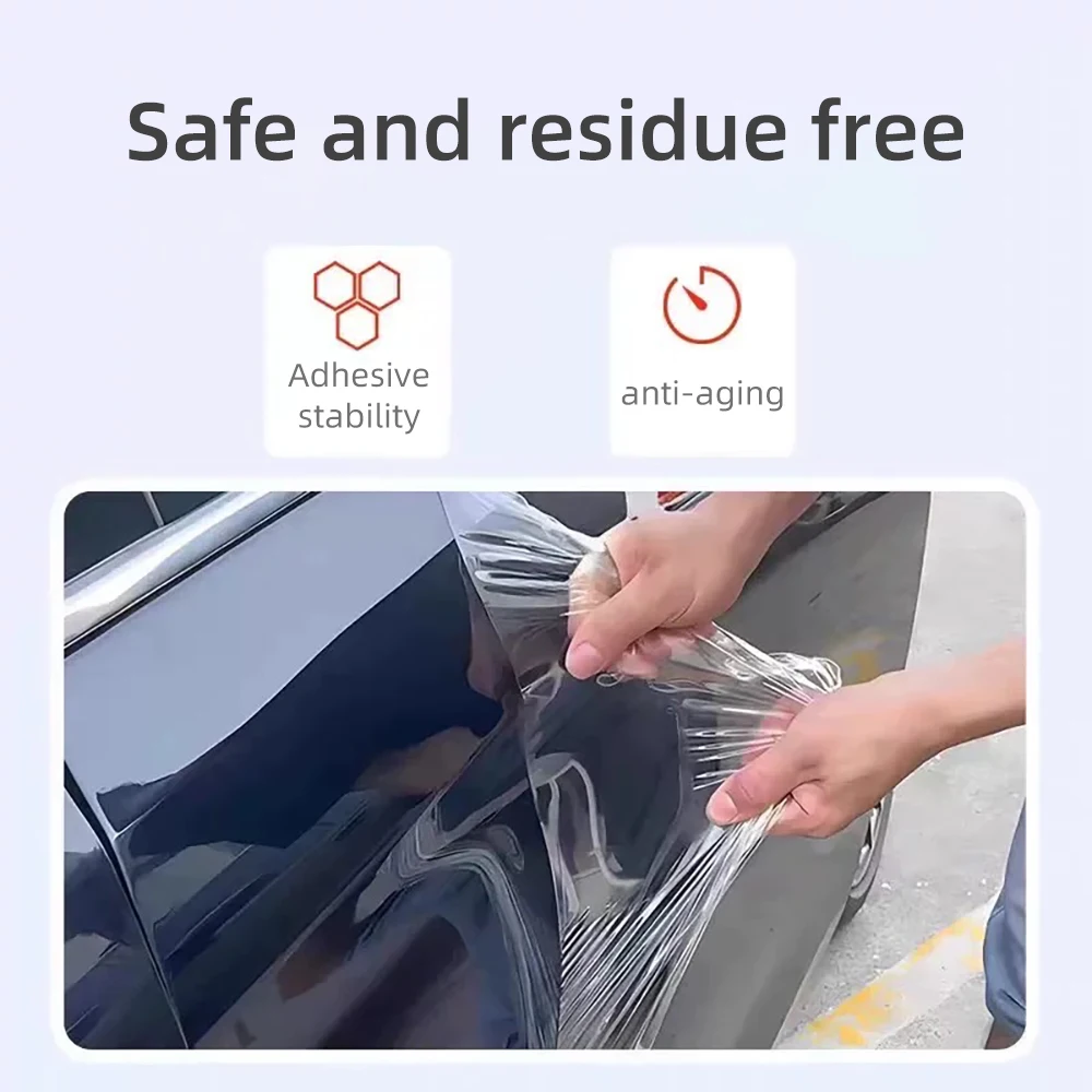 

TPU High-Elastic Transparent Film Car Modification Body Protection Film Scratch-Resistant Self-Healing Anti-Corrosion 7.5mil