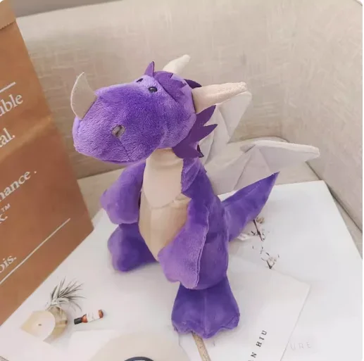 1pc 26cm novo dinossauro brinquedos de pelúcia dos desenhos animados recheado adorável bonecas para crianças meninos presente aniversário