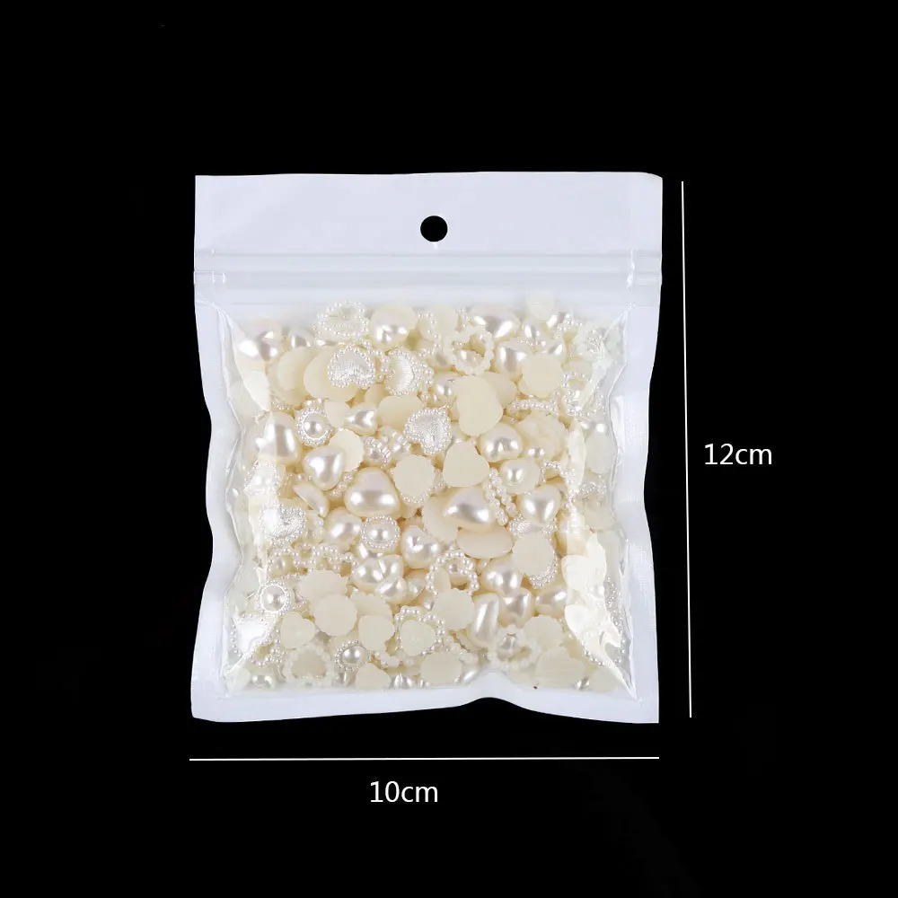 500 Uds. De dijes variados de dibujos animados para uñas, resina 3D, lazo rosa, forma de corazón, parte posterior plana, decoraciones artísticas para uñas, accesorios para decoración de uñas DIY