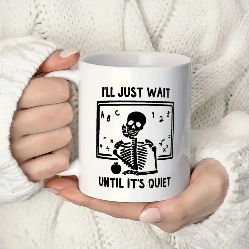 I'll Just Wait Until It's Mug Ceramic Coffee Tea Cup for Drinks Office Desk Decor Funny Gift Teacher Gifts Drinkware Party Mugs