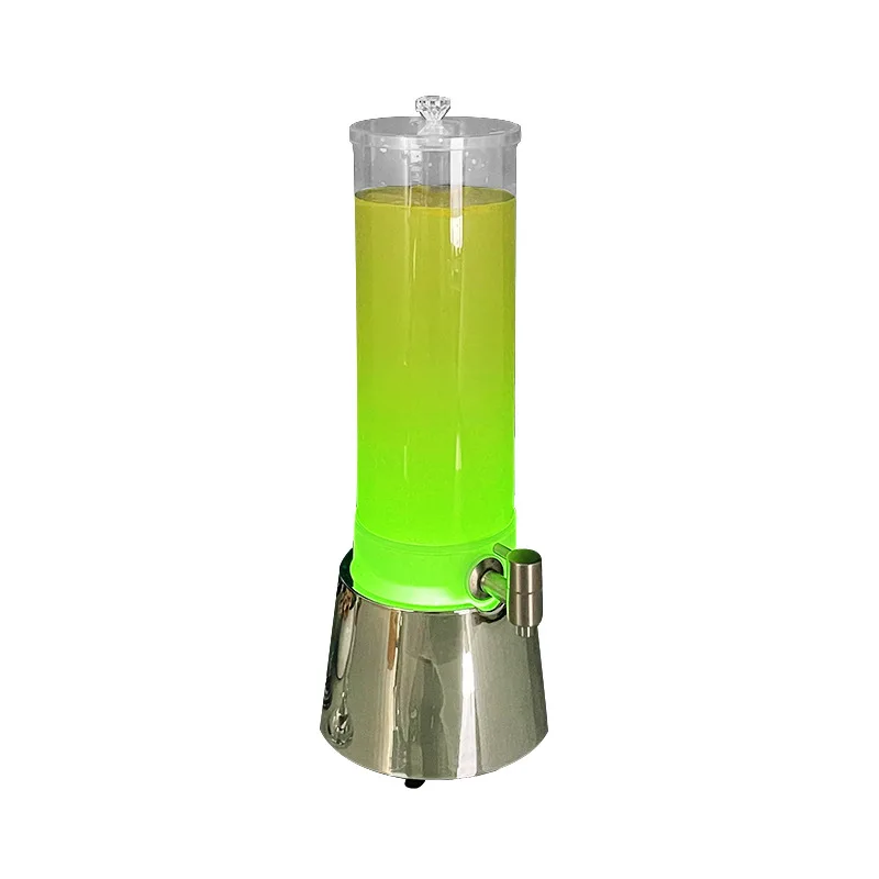 3L 2L LED Beer Keg Soda Dispenser with Tap Rechargeable Party Drink Keg