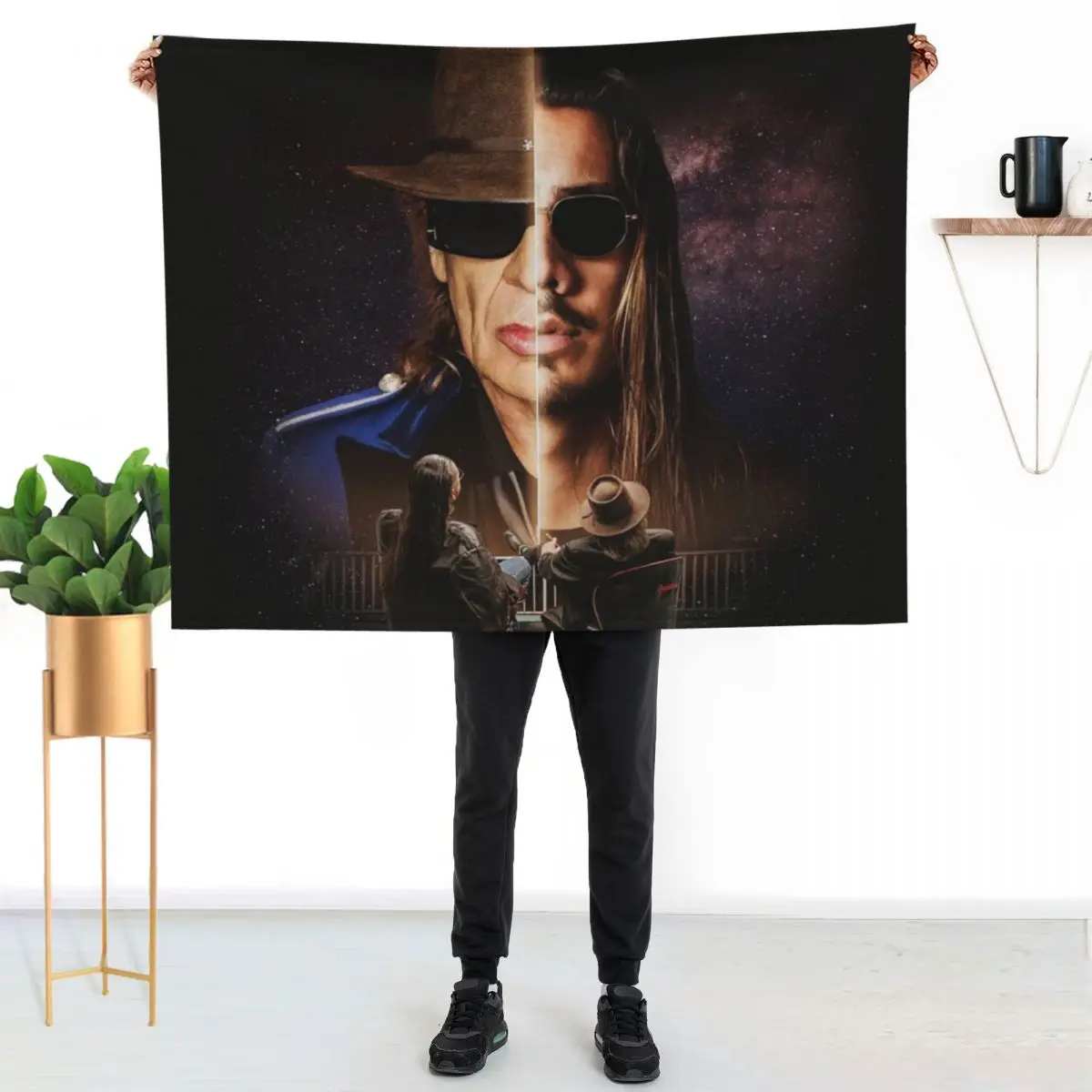 

2 0 7 Throw Blanket Soft Comfort Blanket for Reading Watching TV