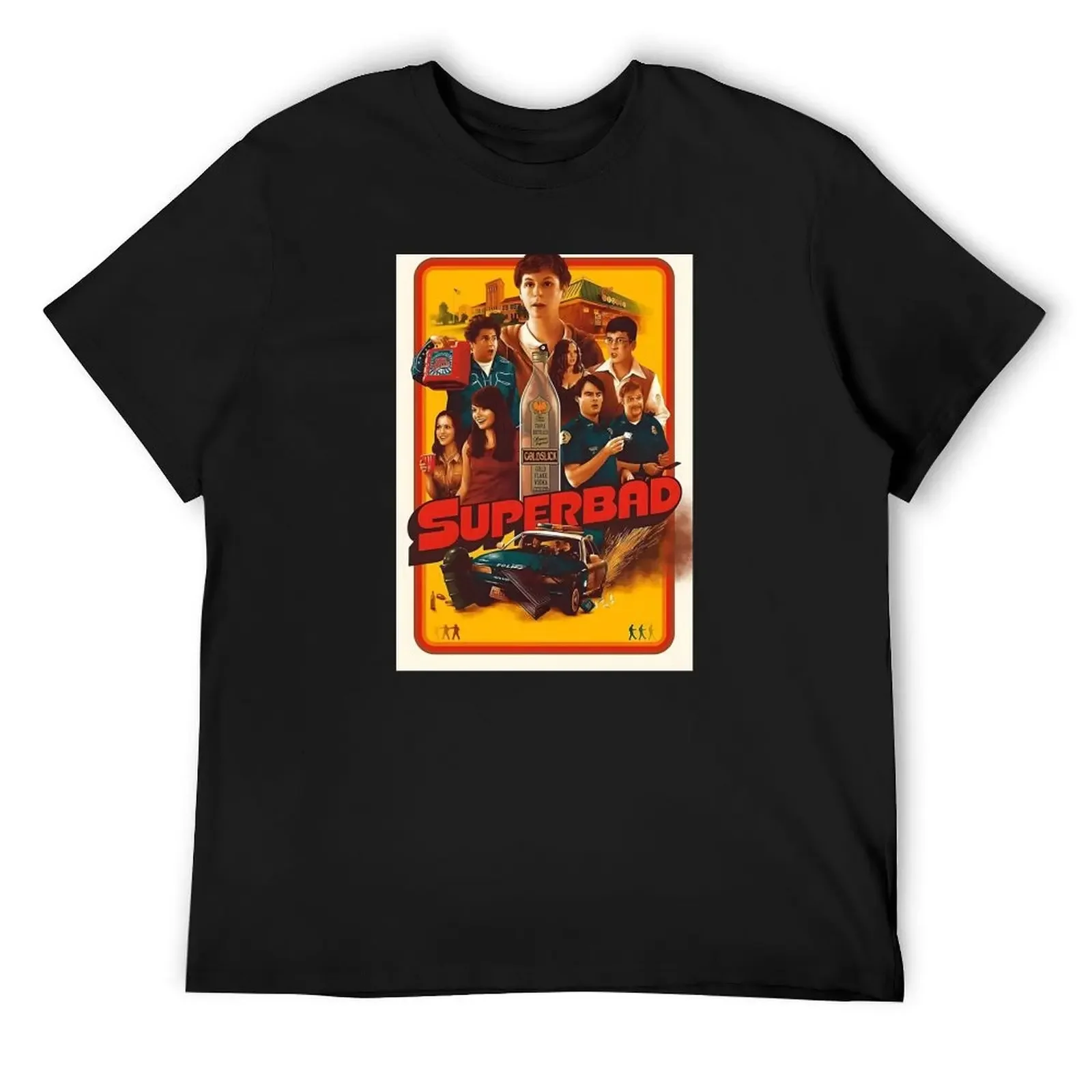 Superbad Mclovin T-Shirt baggy shirts oversized quick-drying mens graphic t-shirts anime