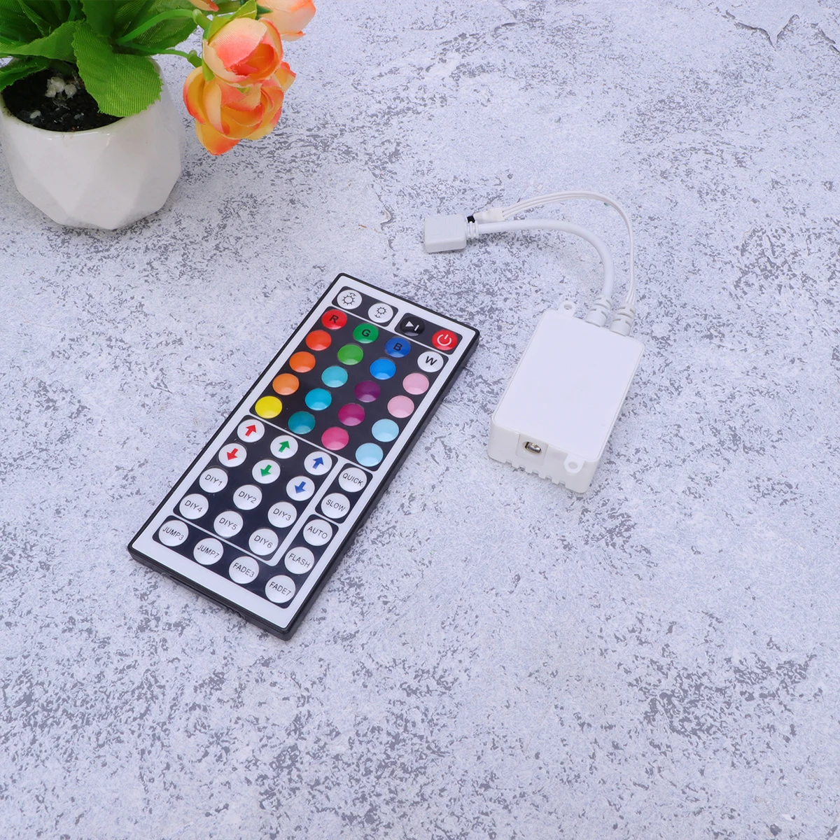

RGB LED 44 Buttons Wireless Adjust Mini Mode Remote Control Colorful Strip Electronic Component