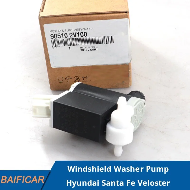 Baificar Brand New Genuine Windshield Washer Motor / Pump 98510-2V100 For Hyundai Santa Fe Veloster Kia Ceed