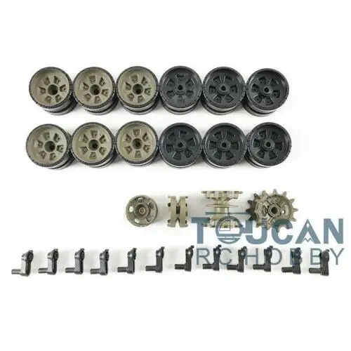 HENG LONG 1/16 Russian T90 RC Tank 3938 Plastic Tracks Sprocket Idler Road Wheels THZH0162-SMT4