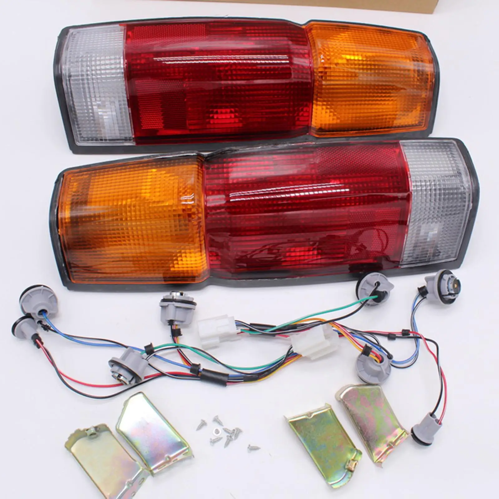 

Tail Light Assembly Set Ni2800103 Ni2801103 Accessories Driver and Passenger Side Easy Installation for Nissan D21 1986-97