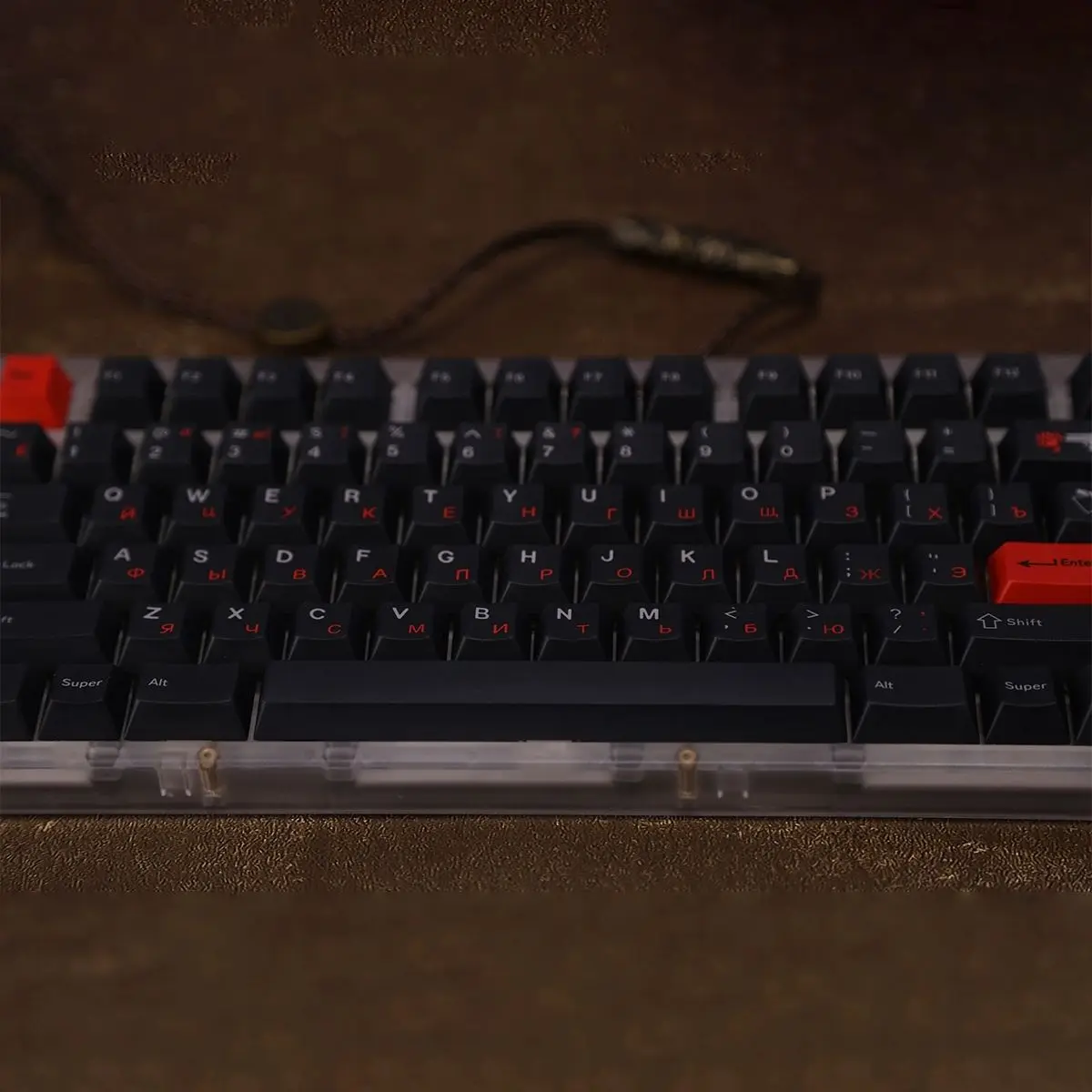 Godfather theme mechanical keyboard keycaps full set of PBT five-sided sublimation original factory suitable for Wooting, etc