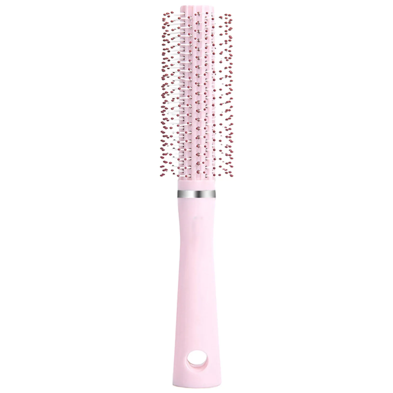 

Round Cylinder Roller Comb for Fine Hair Women Cylindrical Brush Blow Drying Styling Detangling Volume Short Hair Bangs