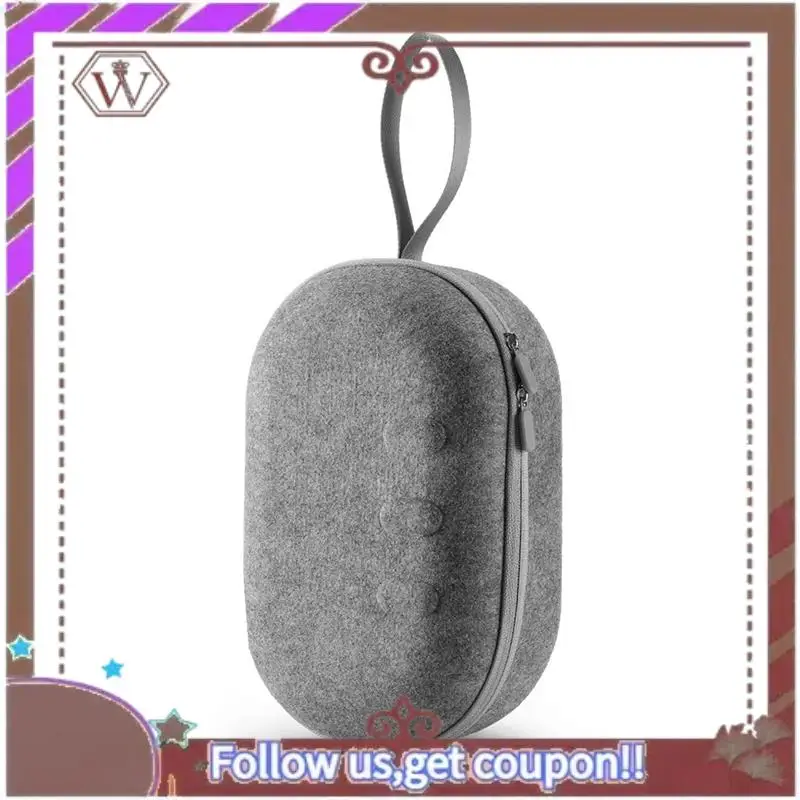 ABBG-EVA حقيبة حمل صلبة لـ Meta Quest 3 حقيبة مضادة للصدمات حافظة واقية مضادة للخدش مع حزام كتف