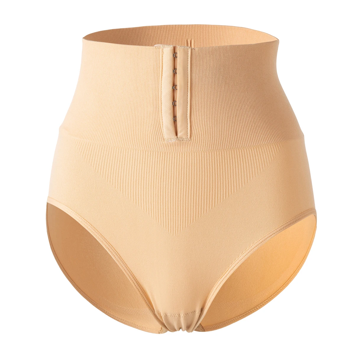 Flarixa High Waist Smooth Tummy Control Faja Shapewear Bottom Waist Cincher Trainer Hook-and-eye closure Firm Compression Pantie