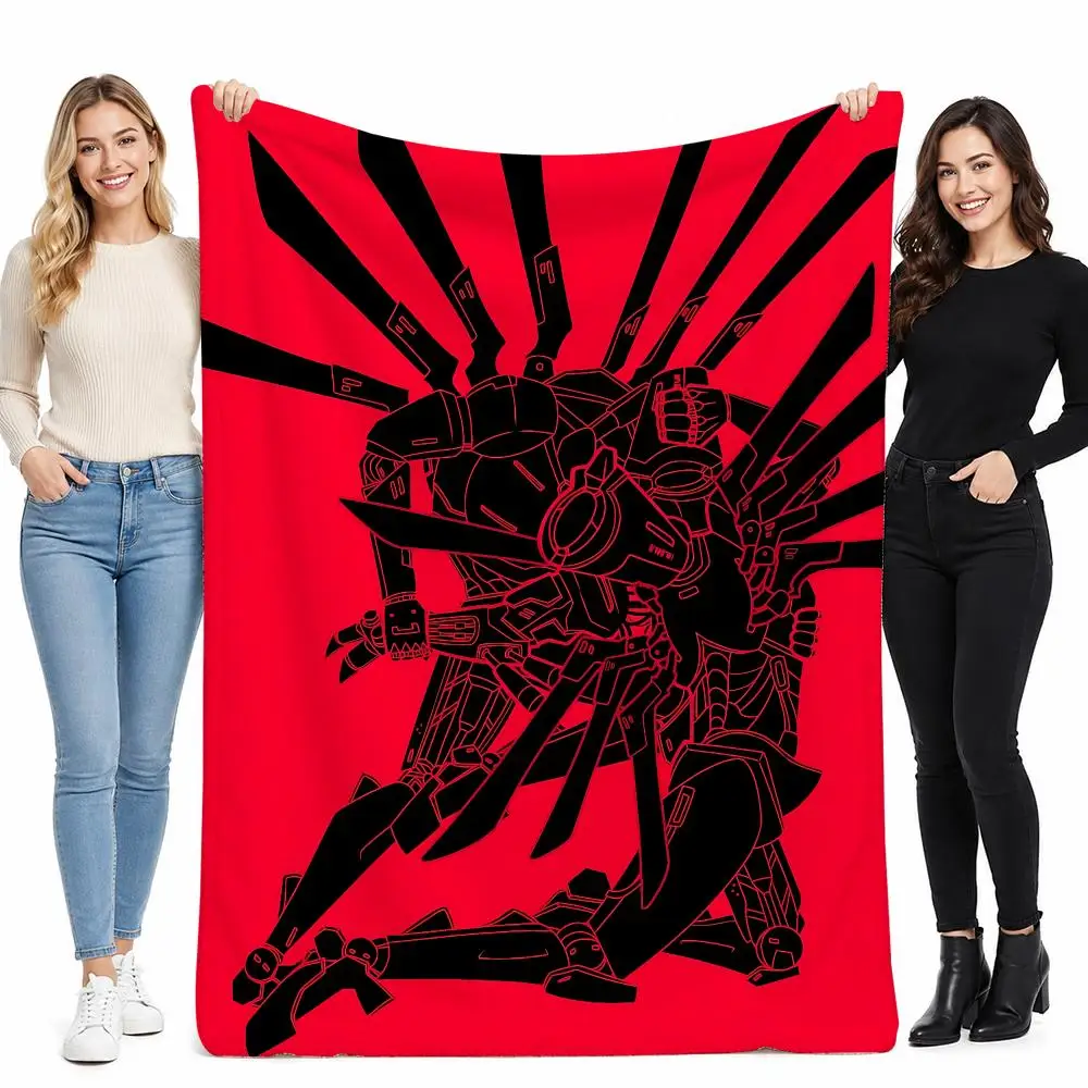 

STEAM GAME ULTRAKILL Throw Soft Cozy Flannel Blanket for Couch Sofa Bed, Mid-Century Modern Art Lover Gift