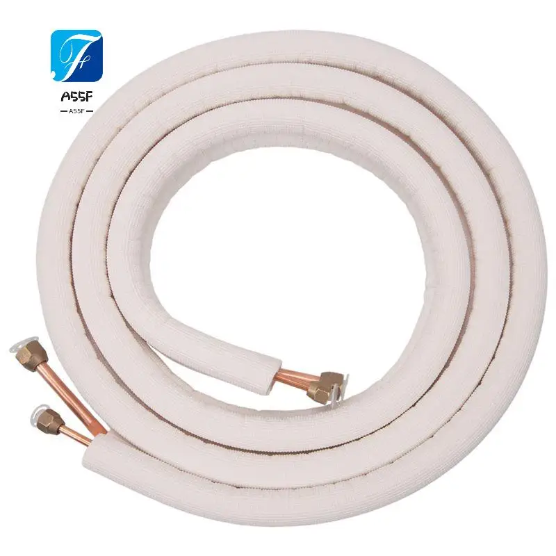 A55F-3Meter Air Conditioner Pair Coil Tube Air Conditioner Parts Refrigerant Tube Air Conditioning Parts Refrigerant Pipes